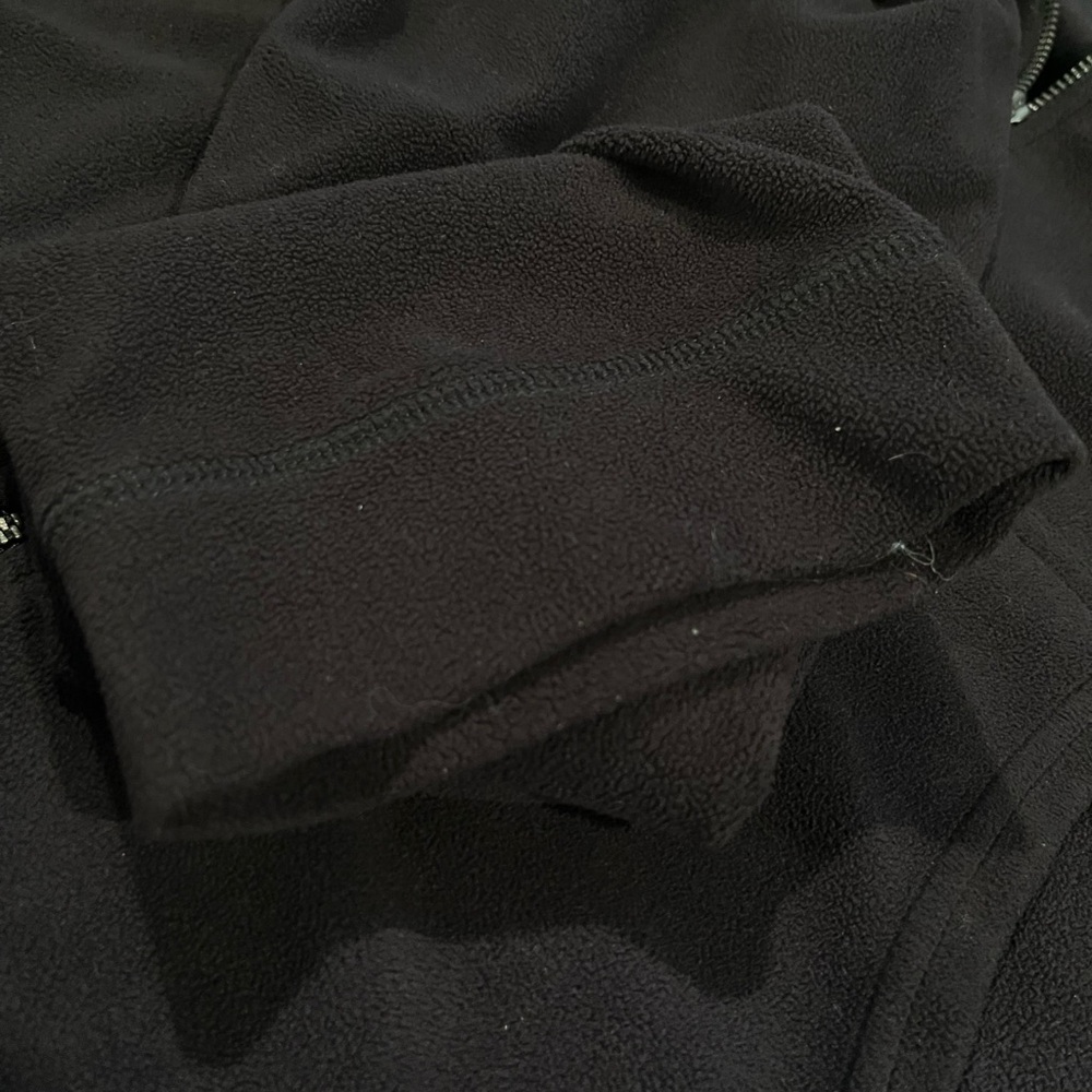 Tommy Hilfiger Vintage Y2K Black Zip-Up Hoodie Sweater - Picture 8 of 11
